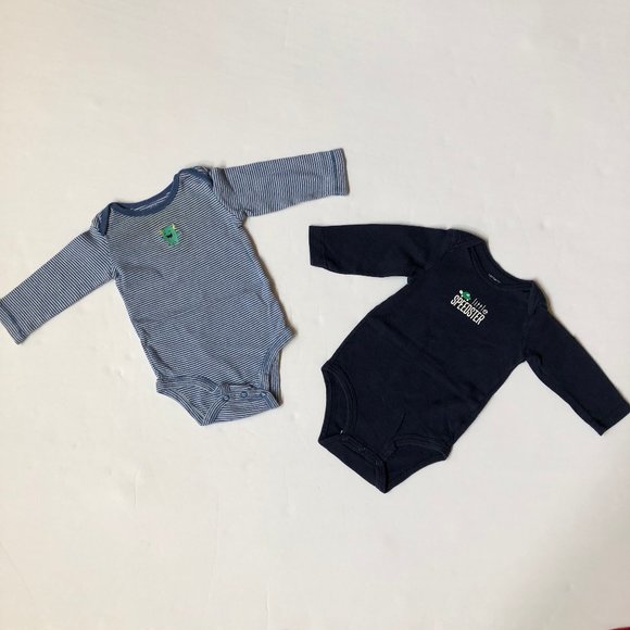 5 asstorted long sleeve onesies 3-6m - Picture 4 of 8